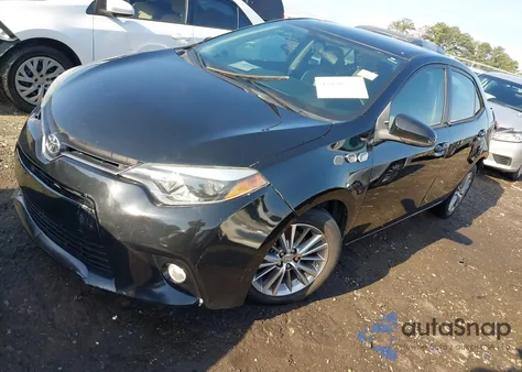 2015 Toyota Corolla Le Plus из США, поврежденный, VIN 2T1BURHE4FC258702